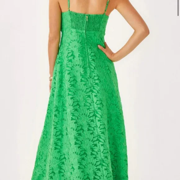 Lilly Pulitzer Fauna Green Dress - Picture 2 of 7